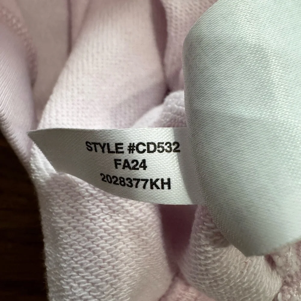 Crewcuts Crystal Hearts Pink Sweatshirt Size XS(4-5)